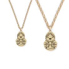 Cargar imagen en la Galería, Collar Little Cuics chapado oro 18k