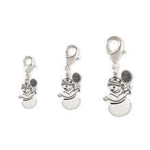 Cargar imagen en la Galería, Charm mosquetón Tenis plata