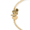 Pulsera Tenis, chapado oro 18k